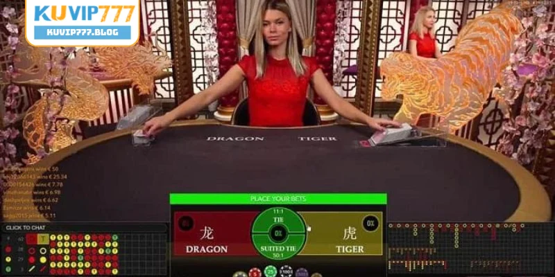 Dealer chia bài Rồng Hổ vô cùng chuyên nghiệp